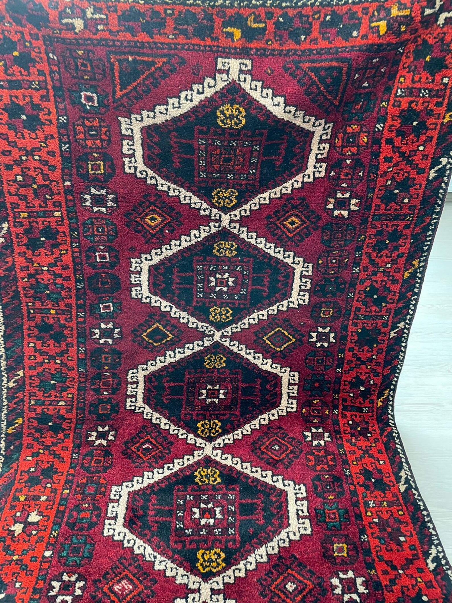 Turkish rug 4.2X7.8 Ft Wool Malatya Rugs For Home Etsy