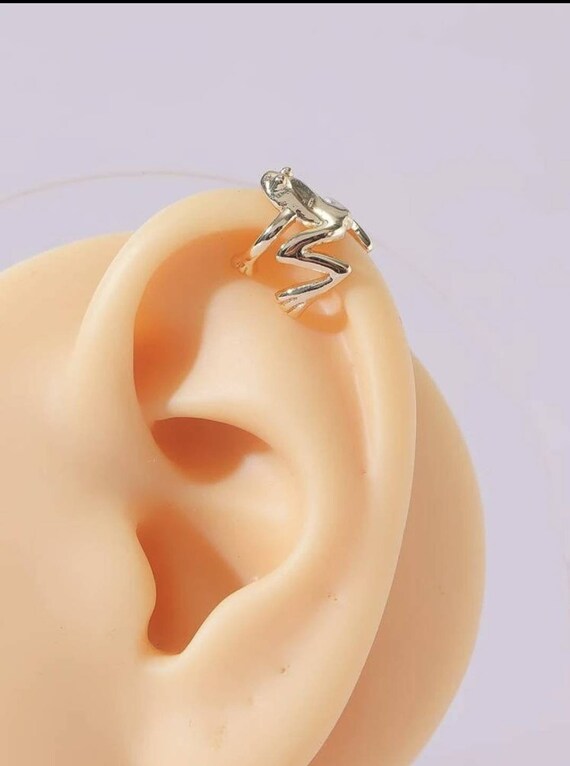 Super Cute Gold Colour Frog Ear Cuff Etsy