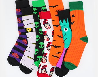 Mens Cat Skull Bone Skeleton Halloween compression sweat-absorbent slipper socks softball hue crew socks Mens Cat Skull Bone Skeleton Halloween compression sweat-absorbent slipper socks softball hue crew socks