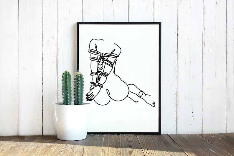erotic-digital-art-bondage-artwork-line-drawing-rope-bondage-drawing