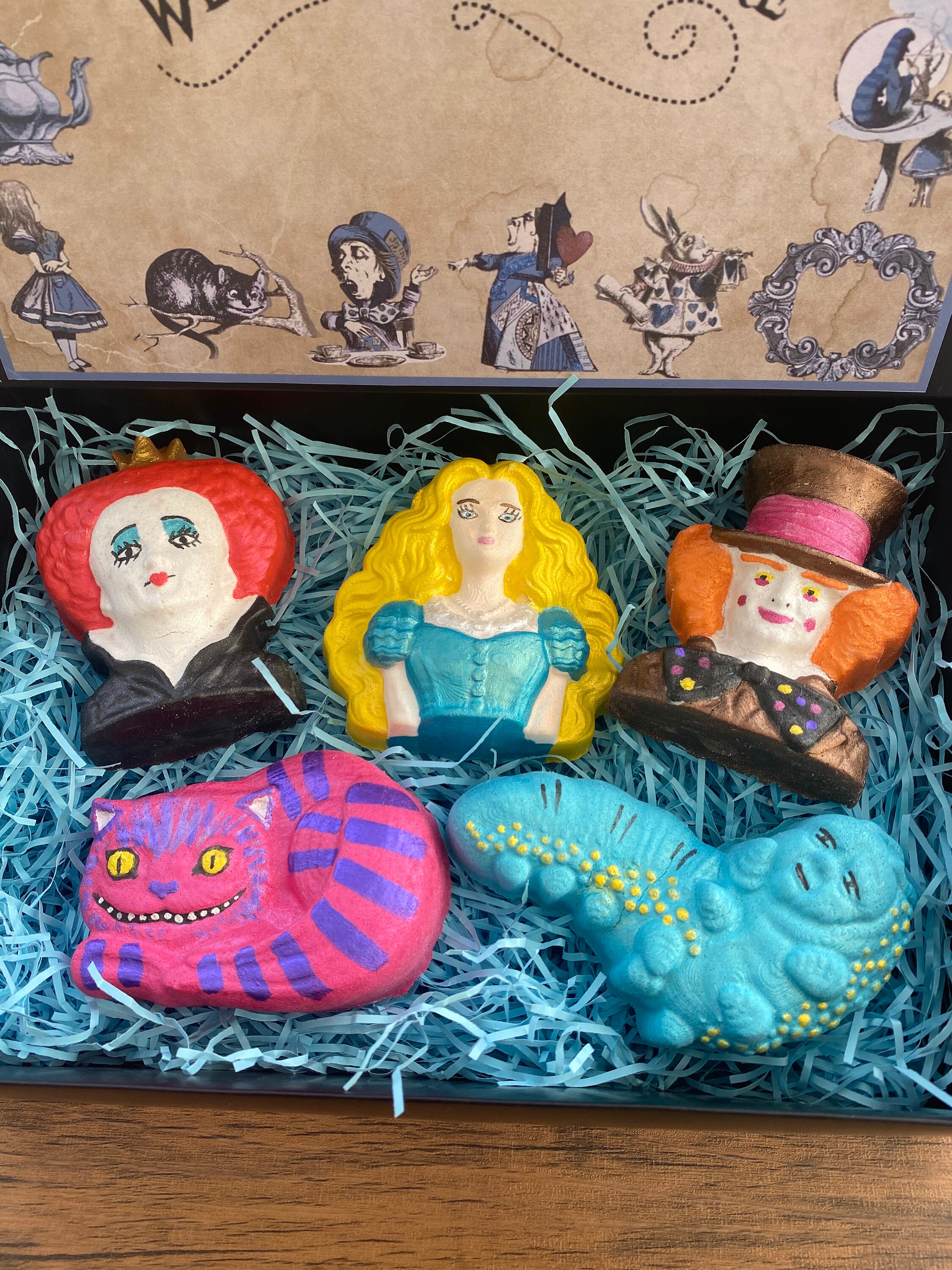 Alice in wonderland bath bomb gift set Etsy