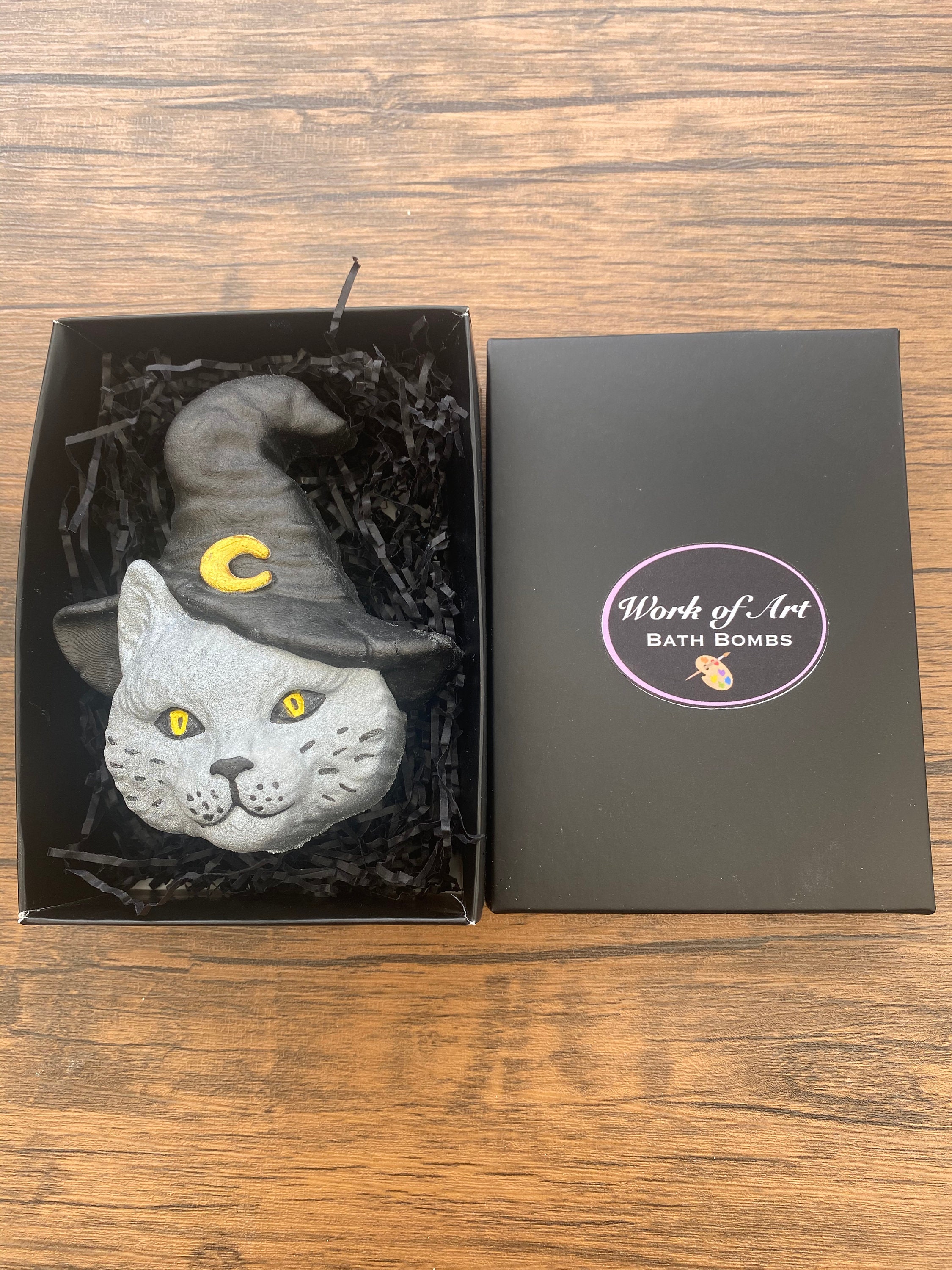 Witchs cat bath bomb | Etsy