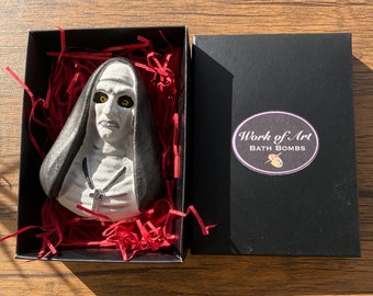 Scary nun bath bomb
