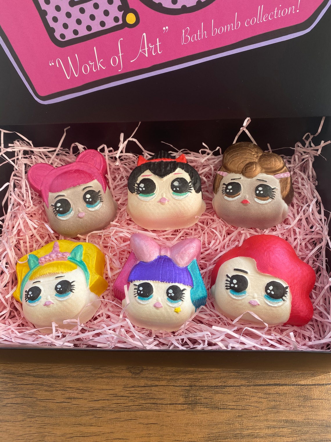 Lol girls bath bomb gift set Etsy