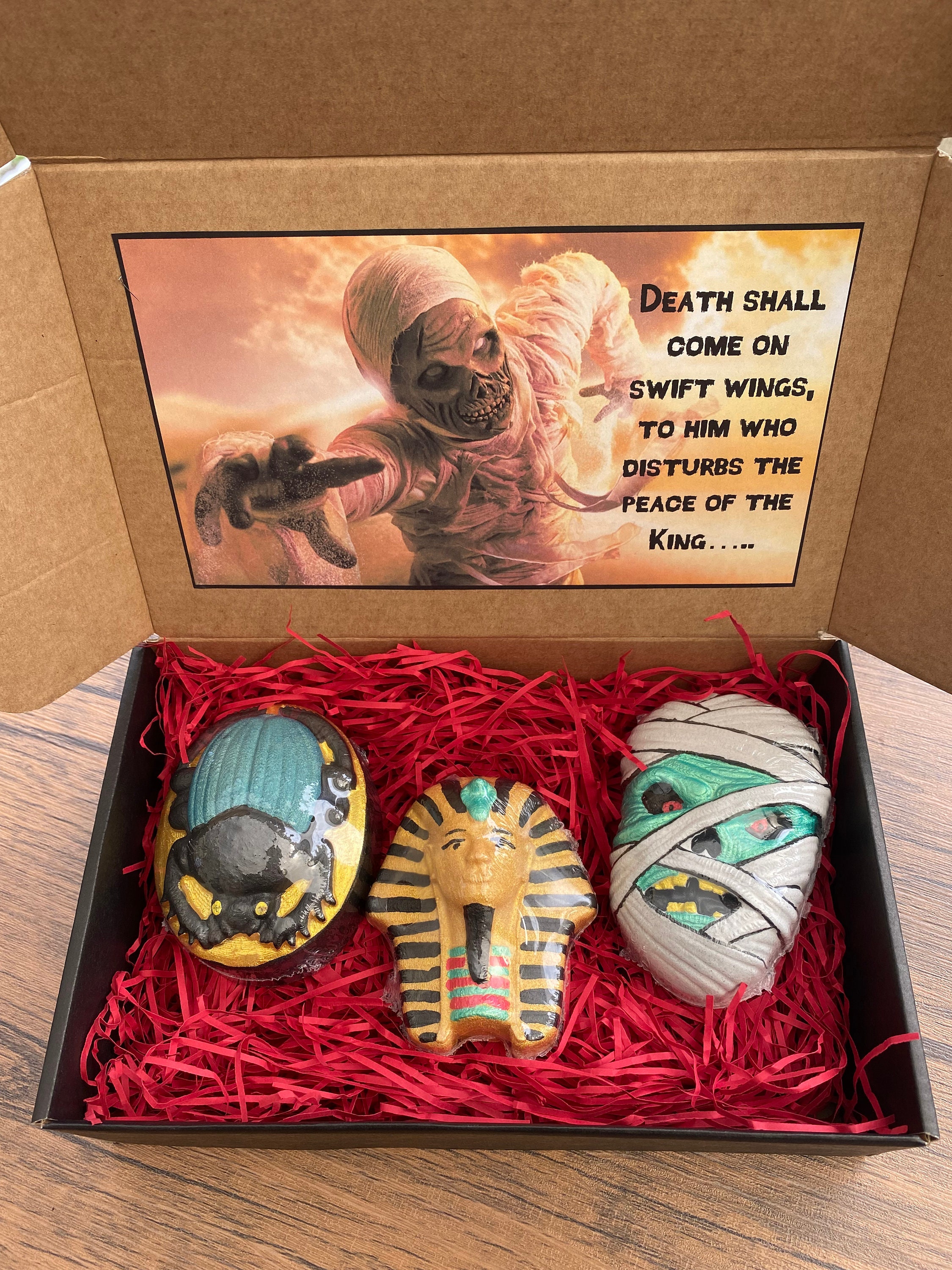 Egyptian Tomb Bath Bomb Gift Set | Etsy
