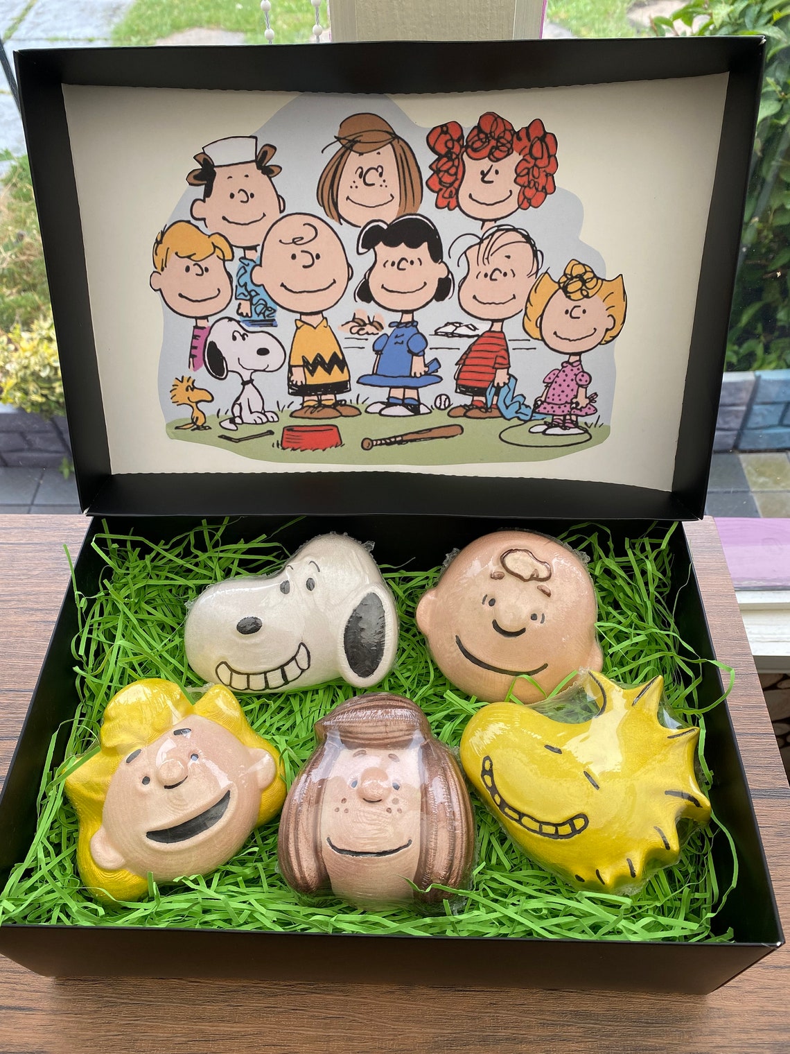 Charlie Brown bath bomb gift set Etsy