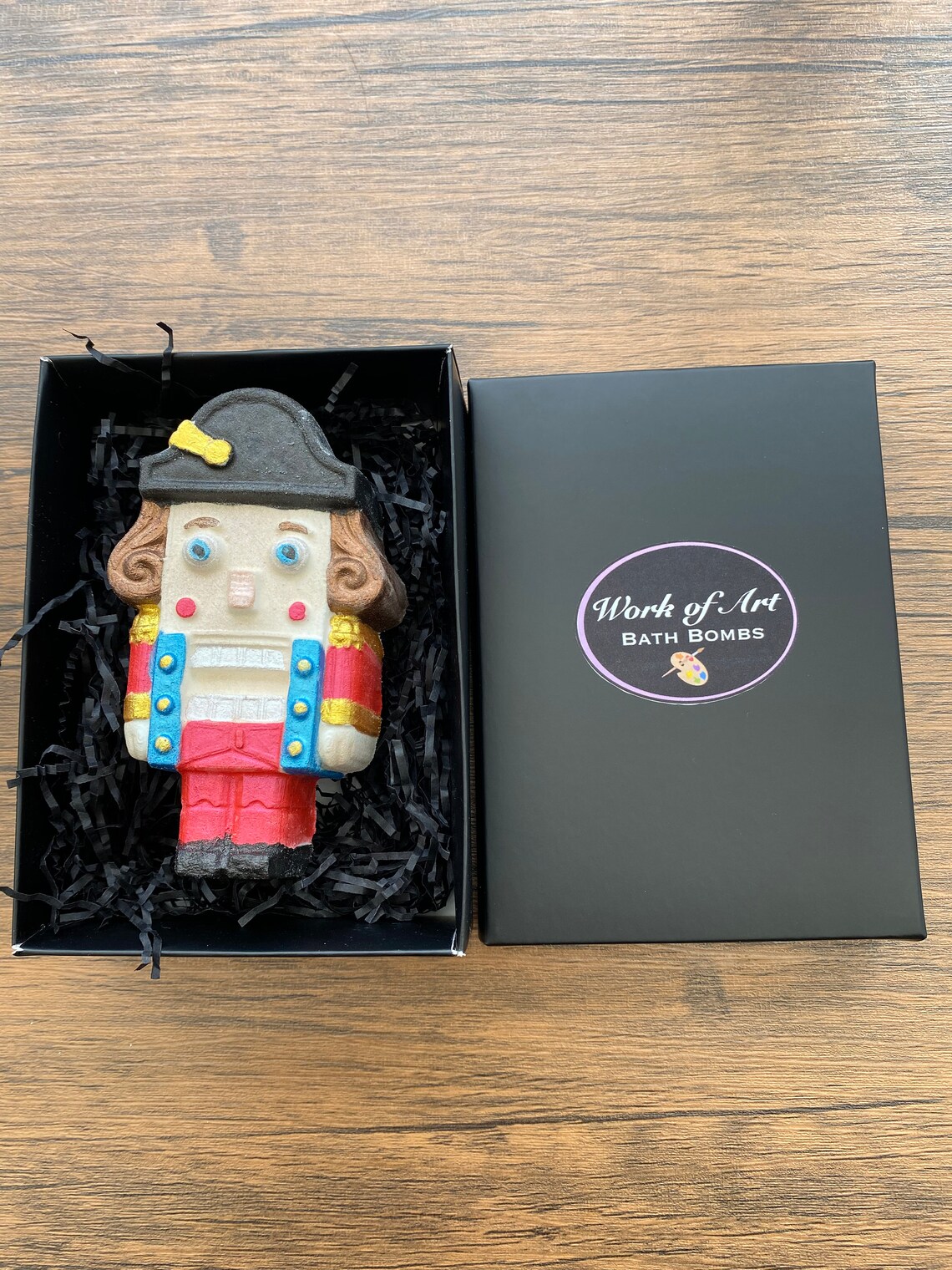Nutcracker bath bomb | Etsy