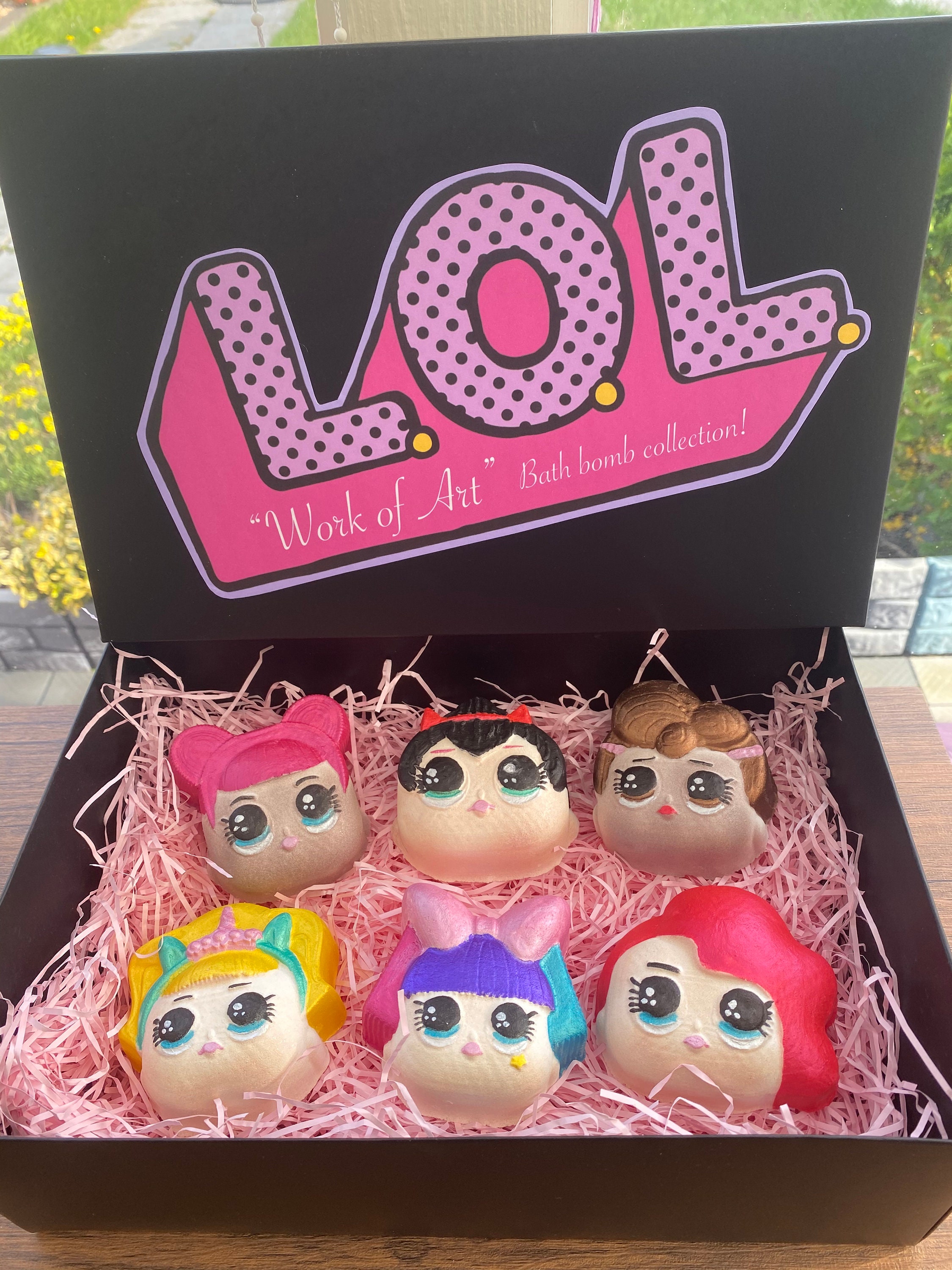 Lol girls bath bomb gift set Etsy