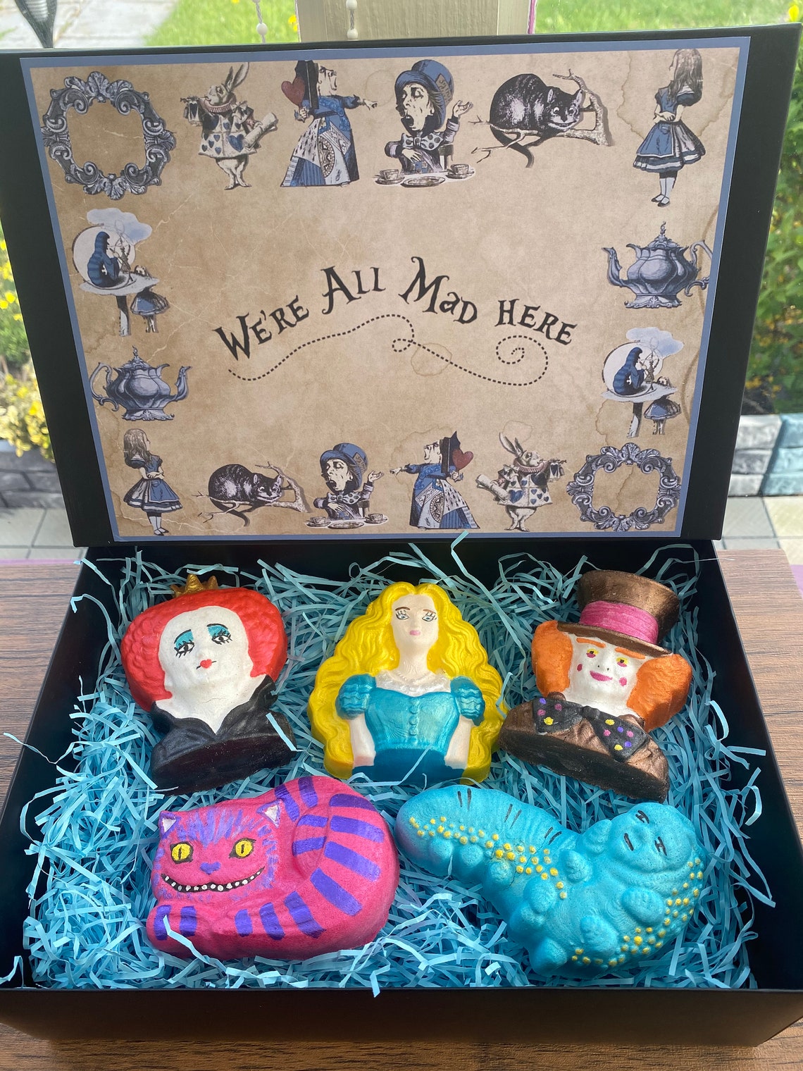 Alice in wonderland bath bomb gift set Etsy