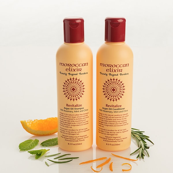 REVITALIZE Argan Oil Shampoo & Conditioner