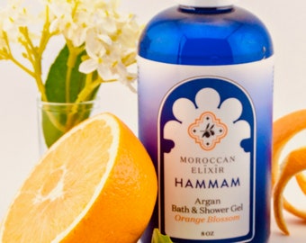 Gel de ducha con aceite de argán