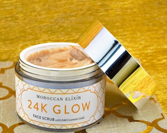 24K GLOW Gold Face Scrub