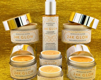 24K GLOW Gold Skincare Set