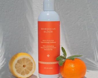 REVITALIZE Argan Oil Daily Shampoo With a Refreshing blend of  Herbal and Citrus Essential Oils