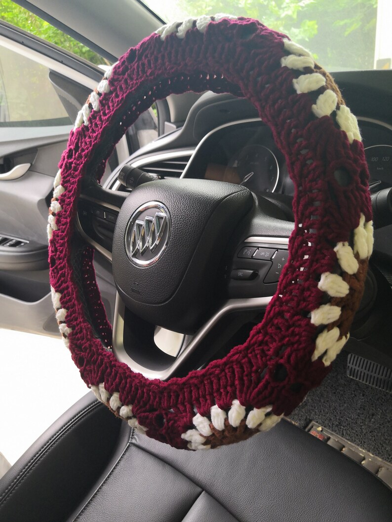 Steering wheel cover,Sunflower steering wheel cover,Crochet steering wheel cover,Seat belt cover,Women car accessories,Seat covers for car A  wheel cover