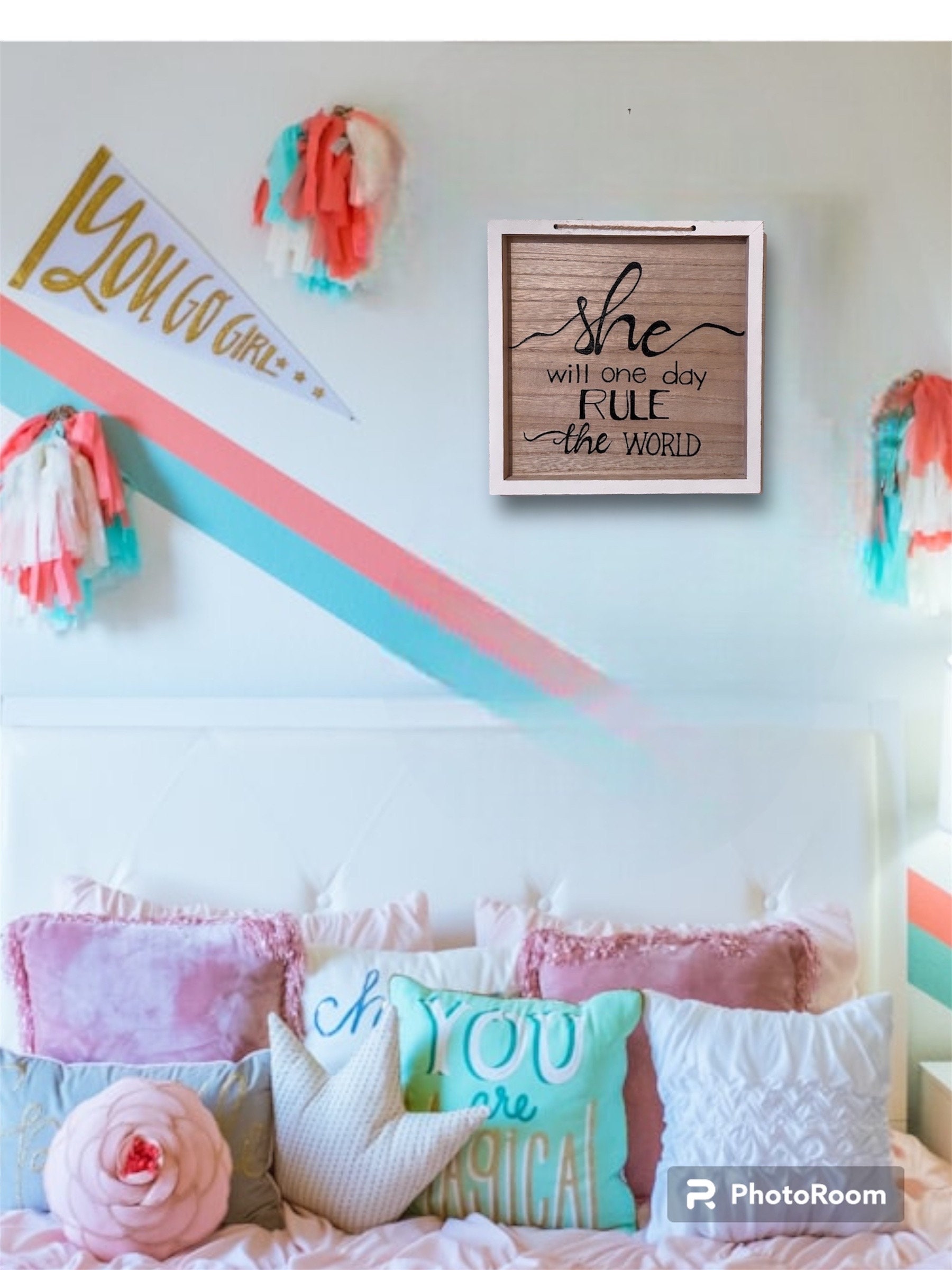 Wall Art Decor Girls Room - Etsy