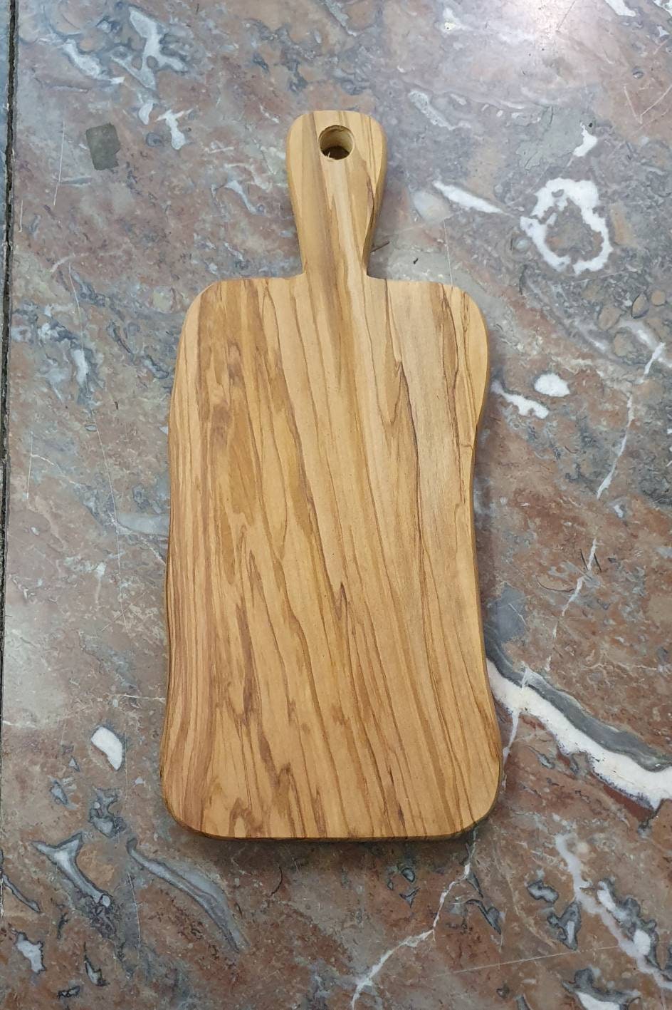 Olive wood cutting board with irregular shapes. Kitchen gift Etsy