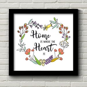 Home is Where the Heart is Wall Art: Stunning Designs to Inspire