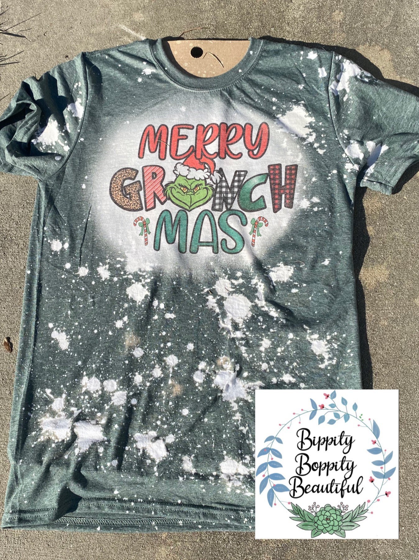 Merry Grinchmas T-shirt - Etsy