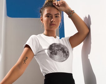 Full Moon Tee (Abundance, Moon Magic, Lunar, Astrology T-Shirt)