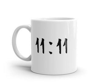 11:11 Mug (Master Numbers, Aligned Intuition, Angel Numbers, Astrology, Cup)