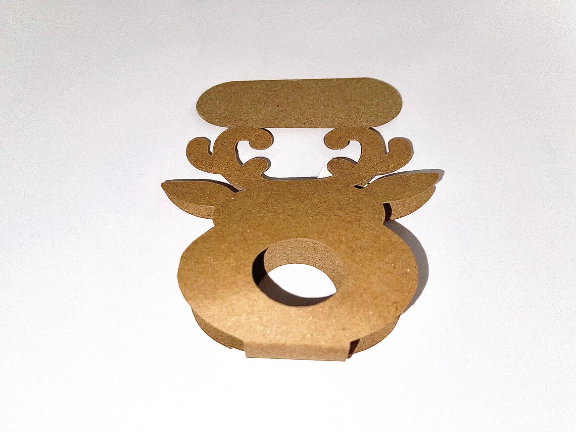 Reindeer chocolate holder Lindt chocolate holder Christmas Etsy