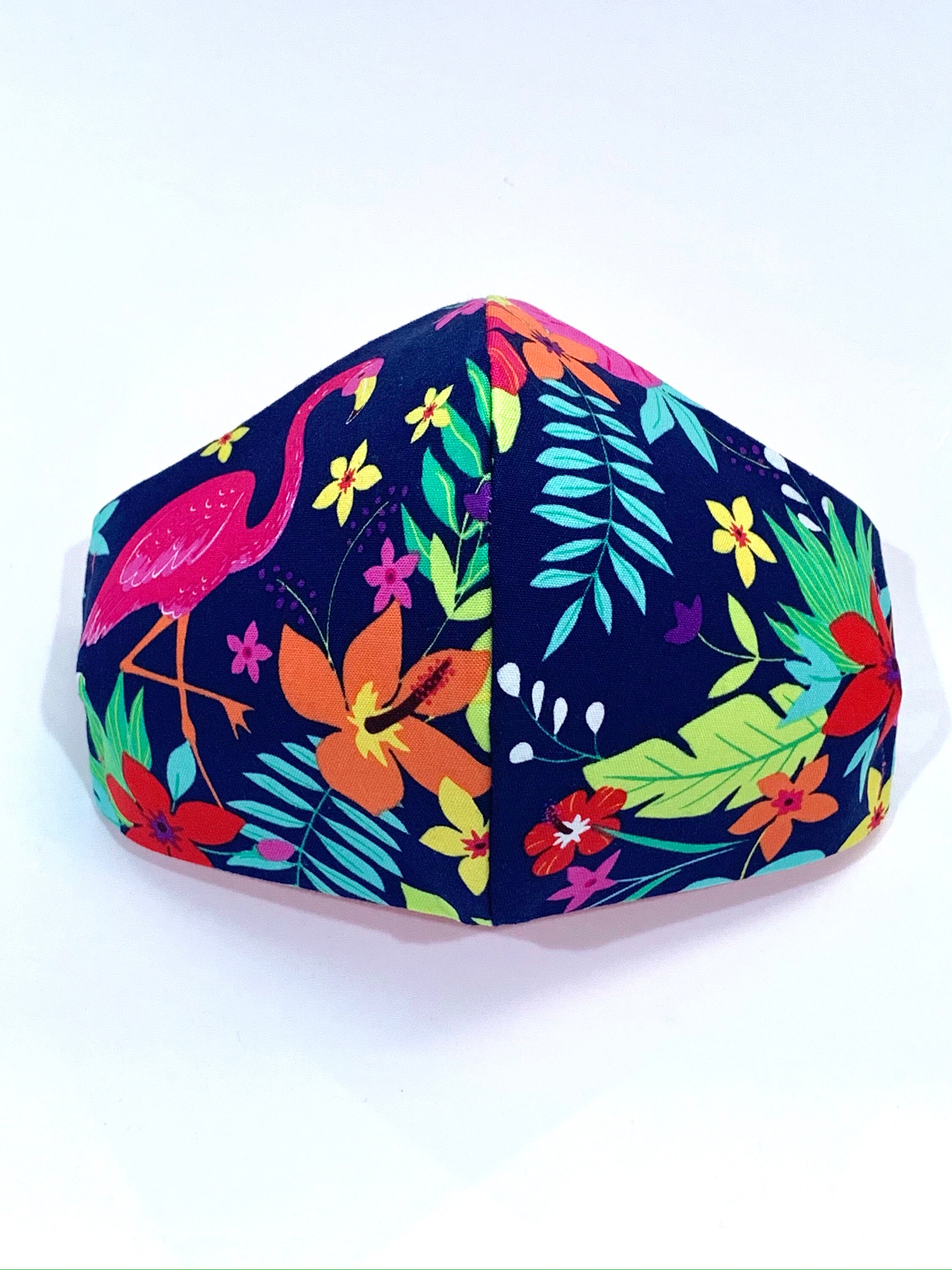 Floral Summer Face Masks 100% Cotton Triple Layered With Sewn in Filter ...