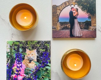 Custom Ceramic Coaster, Personalized Photo Coaster