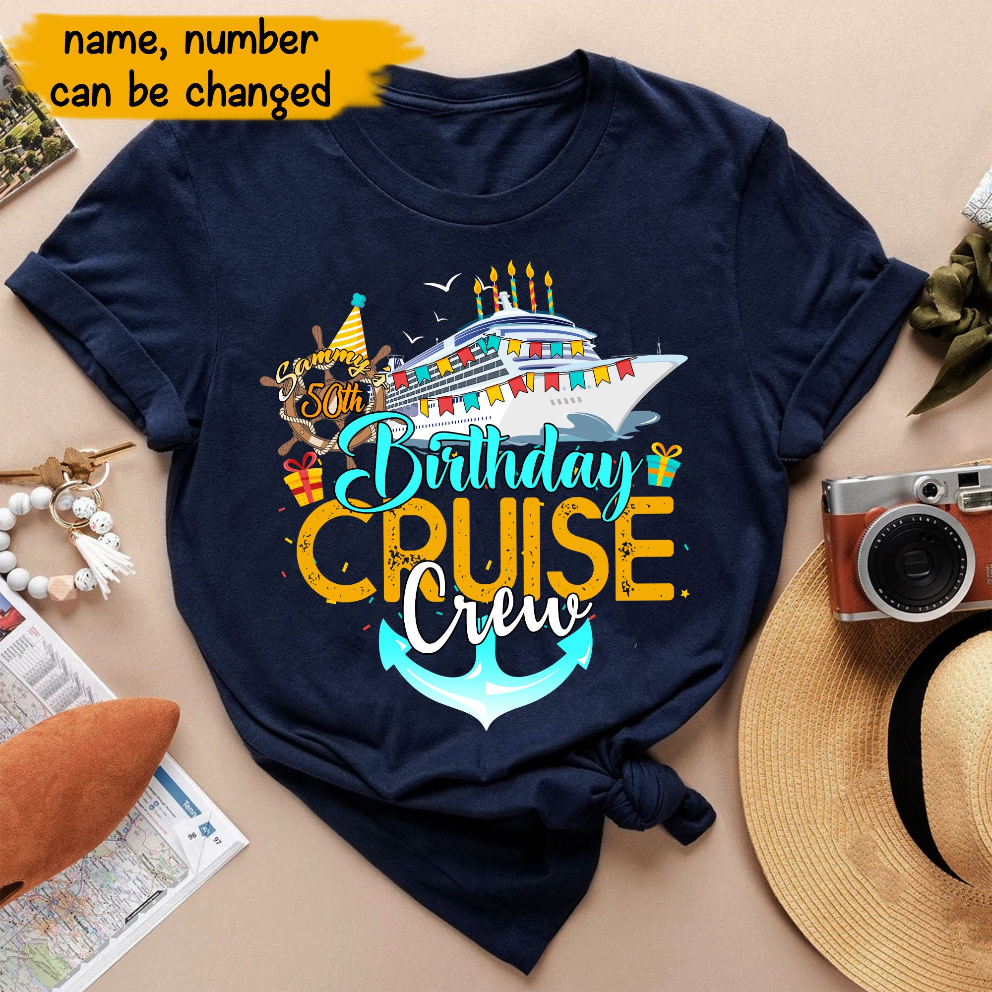 Discover Personalized Birthday Cruise Crew Shirt