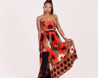 Women's African Print Co-ord Set