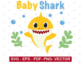 Free Free 165 Baby Shark Svg Etsy SVG PNG EPS DXF File