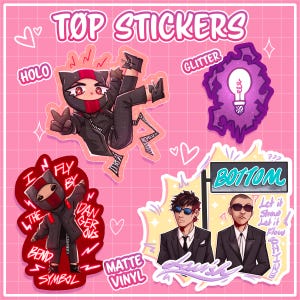 Twenty one pilots Stickers