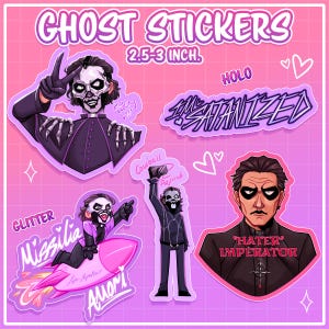 Ghost Stickers
