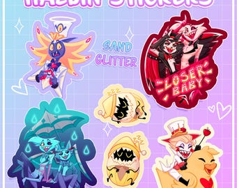 Hellaverse Glitter Stickers