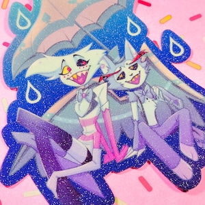 Hellaverse Glitter Stickers