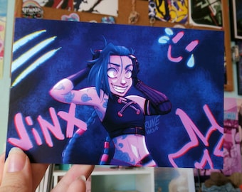 Impression des arcanes Jinx