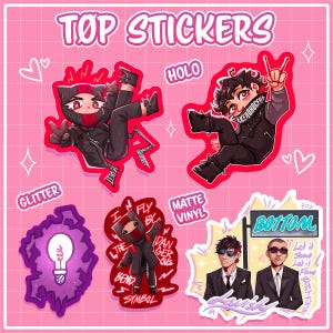 Pilots Stickers