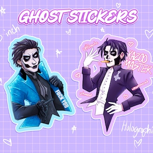Ghost Papa Stickers