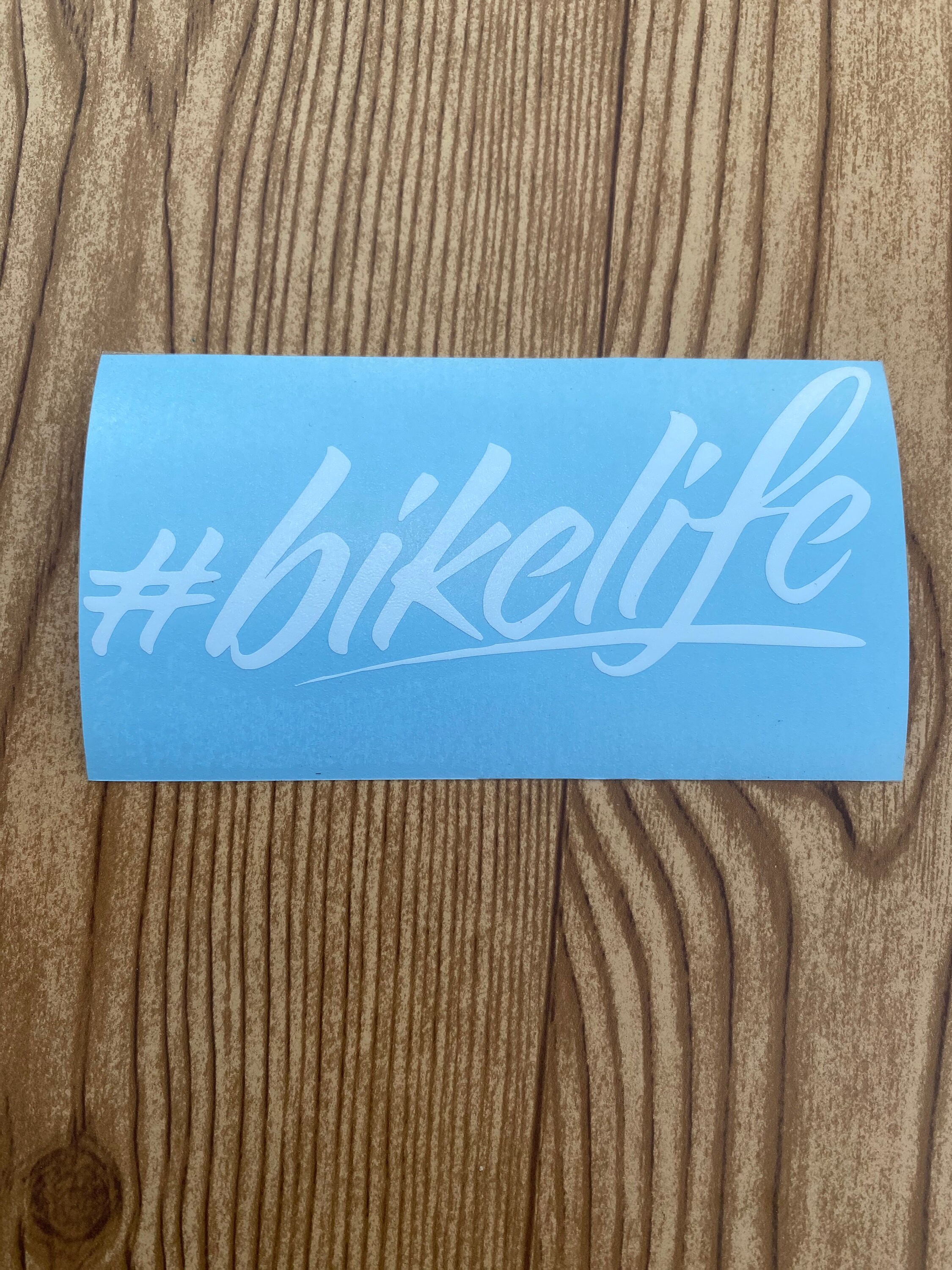 Bike Life Decal Sticker Motorcycle or Bicycle in different Etsy