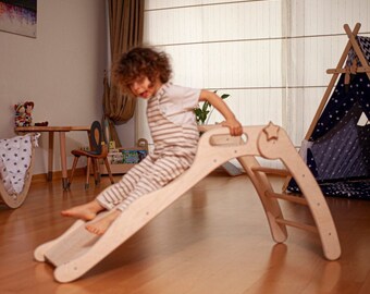 Wooden Slide for Toddler