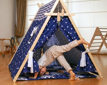 Kids Play Tent, Boho Tent for Toddler, Indoor Tent for kids, Baby Girl and Baby Boy Gift, Toddler Gifts, 5 unique design