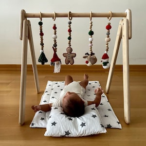 Montessori baby play gym for toddler