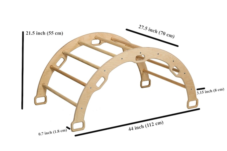 Toddler Climbing Gym Gift for 2 Year Old Montessori Baby Etsy