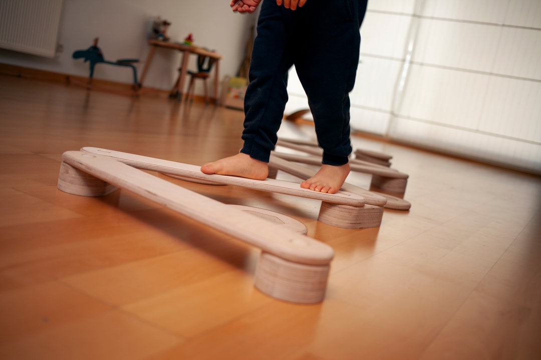 Balance Board Montessori, Balancing Game, Montessori Material, Baby Toy