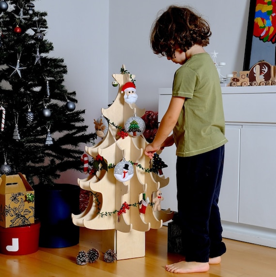 Ornamenti Natale Non Tossici Ilauke Ornamenti Per Alberi Di Natale In Peluche, Set Di 8 Pendenti Albero Natale 3d - 5