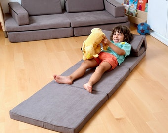 Soft Play Equipment for Kids Room Decor, Large Floor Cushion for Reading Nook, Baby Floor Pillow Yoga Pad, Playmat for Children