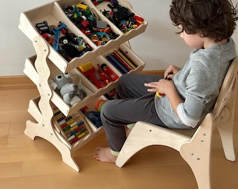 おもちゃ棚　モンテッソーリ　保育家具　ハンドメイド　送料無料 ハンドメイド おもちゃ棚 モンテッソーリ 送料無料