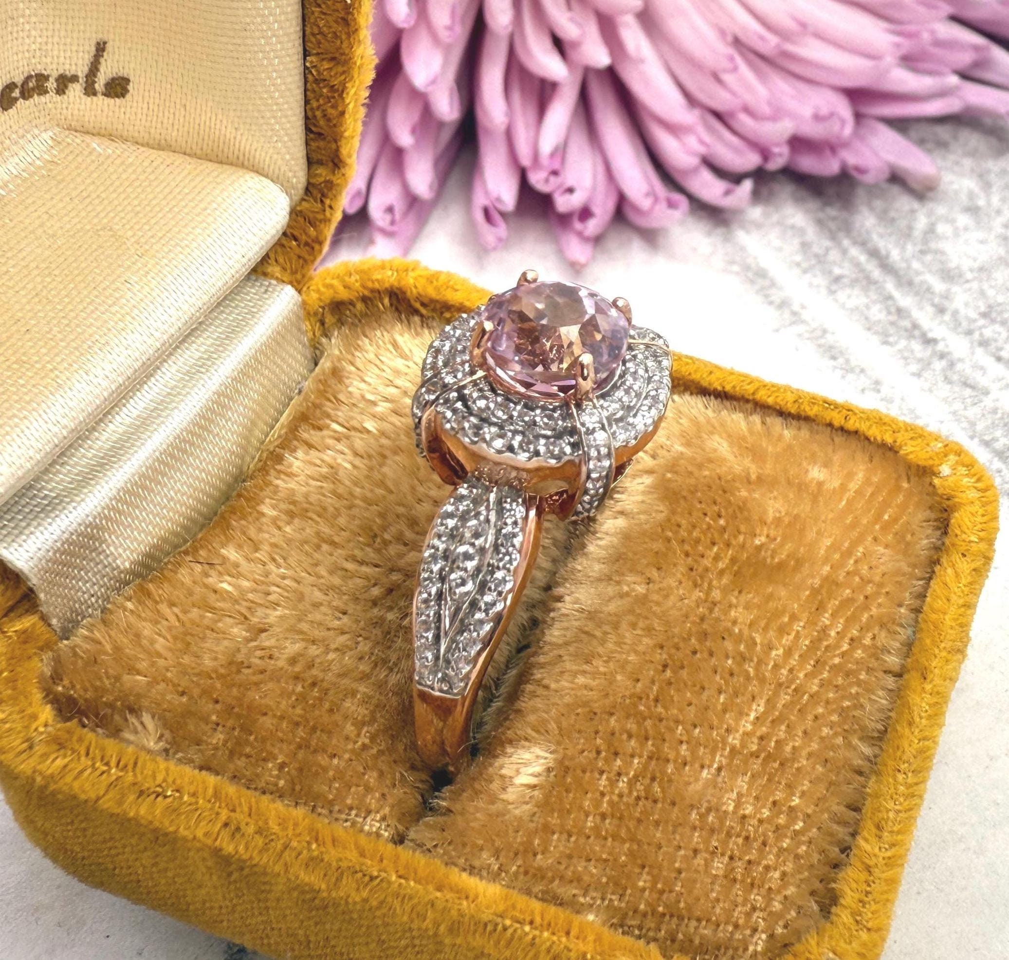 Vintage Samuel Aaron SIGNED THL 10k Yellow Gold Diamond