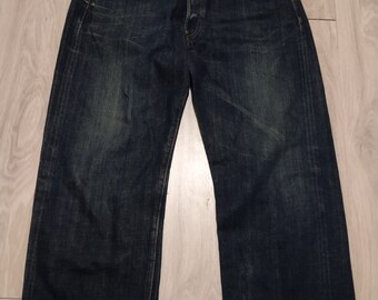 Jean Vintage Levi's 201 Buckle Back Repro (1890-1901) - Taille W32 L34 - Occasion Très Bon État