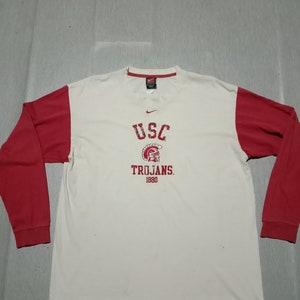 Vintag 90s nike center usc trojan besbol
